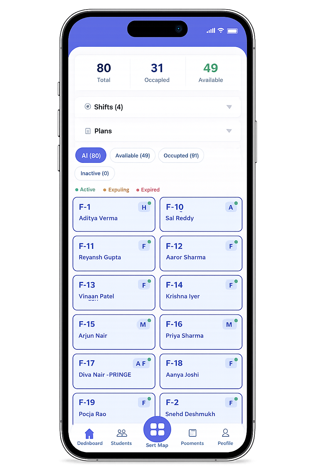 Student App Map